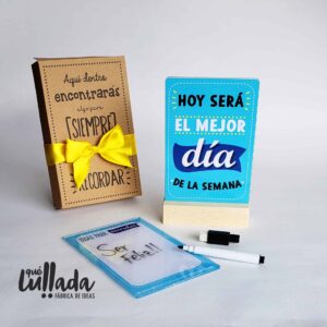 Tablero Borrable - El mejor día azul