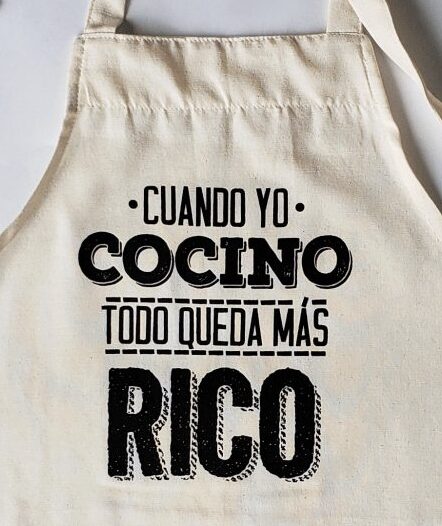 Delantal Cuando Yo Cocino