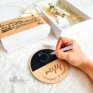 Kit Placa Cumplemes para Mamá y Bebé