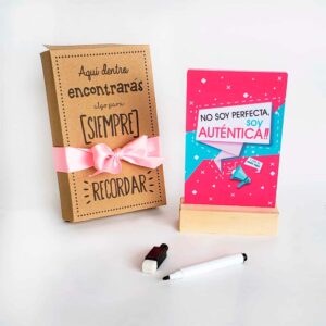 Tablero Borrable - Soy auténtica