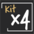 Kit x4